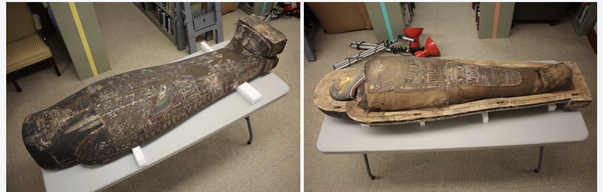 Lady Pesed, Westminster’s 2,300-year-old mummy, undergoes restoration